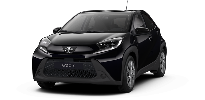 Schwarzer Ladekantenschutz für Heckstoßstange für Toyota Aygo X